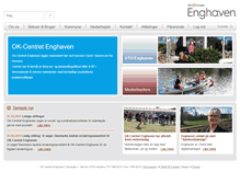 Tablet Screenshot of ok-enghaven.dk